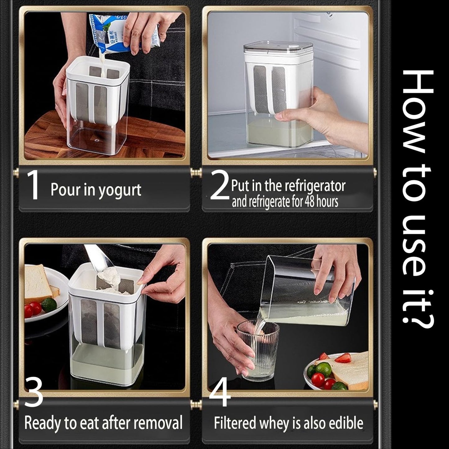 Homemade Yogurt Strainer™